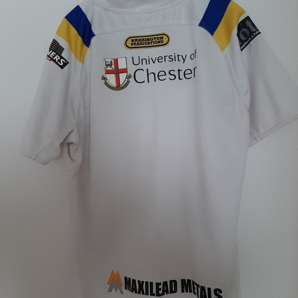 Warrington wolves Large Rugby League Replica top - Picture 9 of 9